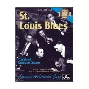  Jamey Aebersold Vol. 100 Book & CD   St. Louis Blues 
