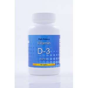  Vitamin D 3 All Natural 5000 Iu High Potency 90 Capsules 