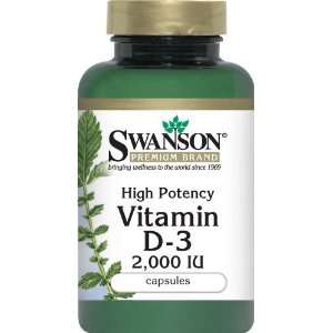  High Potency Vitamin D 3 (2 Bottles) Health & Personal 