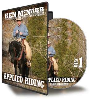 SEALED Ken McNabb Applied Riding Horse Training DVD 782146256120 