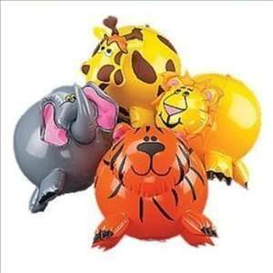  Inflatable Zoo Animal Shaped Beach Balls Toys & Games