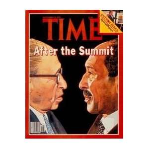   and Sadat   Artist: TIME Magazine  Poster Size: 10 X 8: Home & Kitchen