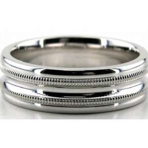  Designer Wedding Bands, 18K Gold Wedding Ring 6.00mm 18K 