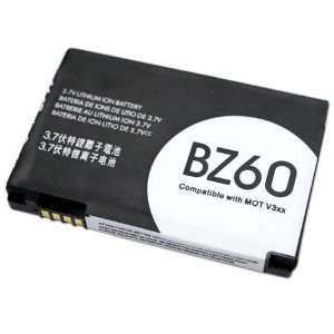   Ion BZ60 Battery for Motorola V6 MAXX V3XX Cell Phones & Accessories