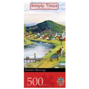  Master Pieces Simple Times Summer Blessings Jigsaw Puzzle 