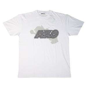 AXO Tyre T Shirt   Small/White Automotive