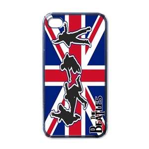 NEW The Beatles UK Flag Rock Band iPhone 4 Cover Hard Case Must Buy 