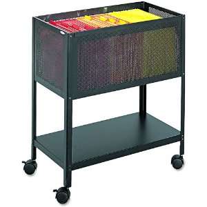  Safco Wire Utility Cart Black: Home & Kitchen
