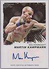 2011 Topps UFC MOMENT TRUTH DIEGO SANCHEZ MARTIN KAMPMANN 1 1 U311 