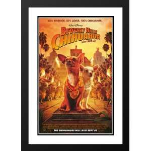  Beverly Hills Chihuahua 20x26 Framed and Double Matted 