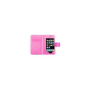  Wallet Design Luxury Leather Case (Pink) for Apple ipod 