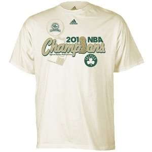 com adidas Boston Celtics Cream 2010 NBA Champions Center Court Elite 