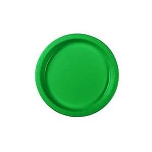  10 in. Kelly Green Plastic Plates Toys & Games