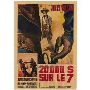  Twenty Thousand Dollars for Seven Movie Poster (11 x 17 