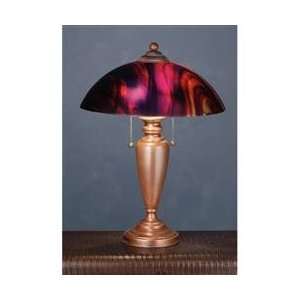   Tiffany 69491 Vintage Copper Metro Line Table Lamps