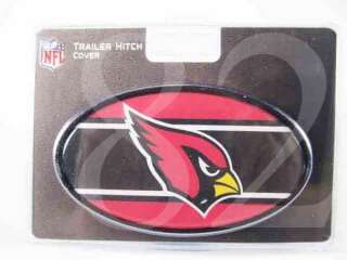 NFL ARIZONA Cardinals PVC Trailer Hitch Cover  