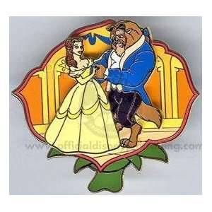  Disney Pin 37528 Belle with Beast 