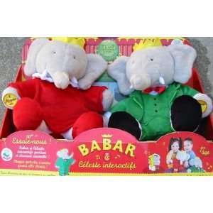  Babar and Celeste Interactive Plush Toys & Games