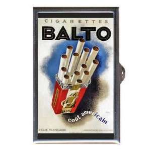  France Smoking Balto Retro Ad Coin, Mint or Pill Box Made 