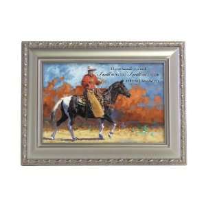 Cottage Garden Jewelry Music Box With Horse Plays You Light Up My Life