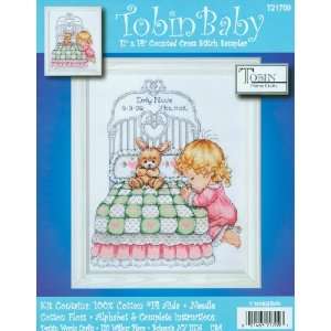 Tobin Baby 11 Inch x14 Inch Counted Cross Stitch   Bedtime 