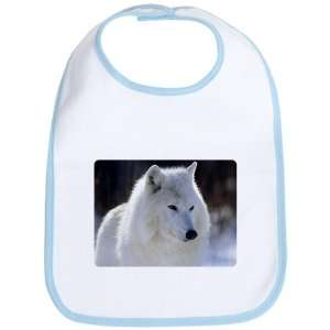 Baby Bib Sky Blue Arctic White Wolf: Everything Else