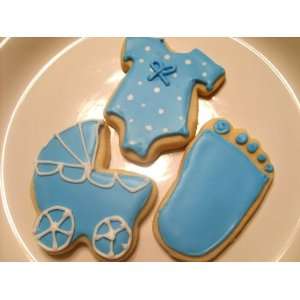    NEW! Baby Shower Sugar Cookie Assortment  1 Dozen: Home & Kitchen
