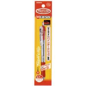  Tapliclip Ball Point Pen   Red: Office Products