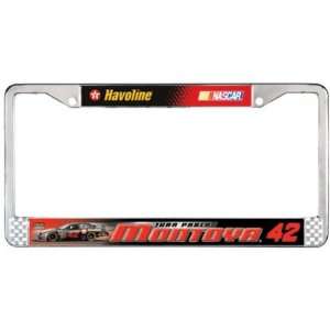  Wincraft Juan Pablo Montoya License Plate Frame   JUAN PABLO 