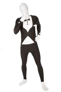 Black Tuxedo Official Morphsuit Costume Size XL NEW  