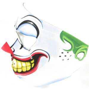  SKULSKINZ Evil Clown Airsoft Face Mask: Sports & Outdoors