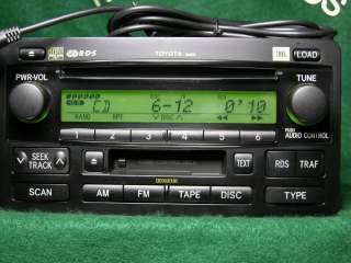   changer Tape Radio Tundra Sequoia MP3 Ipod Sat aux input warran  