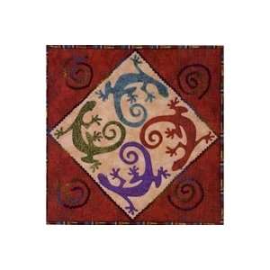   Lizard Series   Salamander Square by Quilted Lizard Pattern: Pet