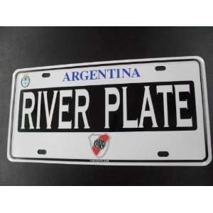 RIVER PLATE ARGENTINA  LICENSE PLATES.NEW