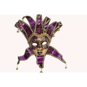  Purple Womens Jester Mask