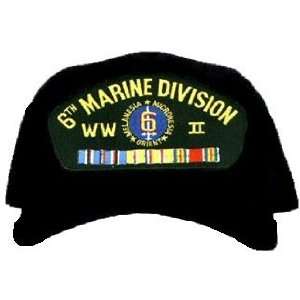  6th Marine Division WWII Ball Cap: Everything Else