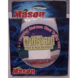 MASON MULTISTRAND TROLLING WIRE FISHING LINE  Sports 