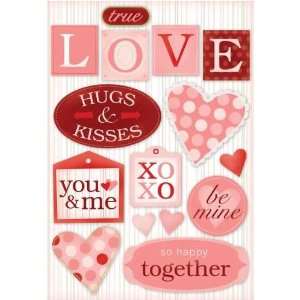  Karen Foster Cardstock Stickers   True Love