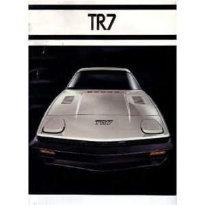  1977 TRIUMPH TR 7 Sales Brochure Literature Book 