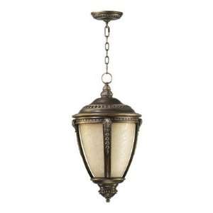  Pemberton Pendant with Scavo Glass Shade in Bronze Patina 
