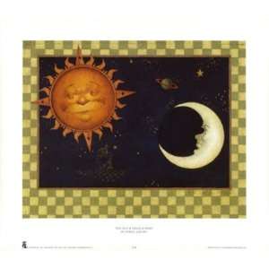  The Sun & Moon & Stars by Robert LaDuke 23x18: Kitchen 