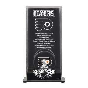 Philadelphia Flyers 2010 Stanley Cup Championship Logo Puck Display 