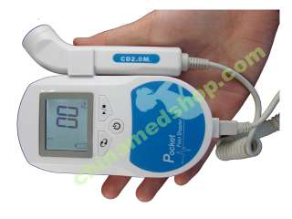 FDA Fetal Doppler fetal heart monitor w LCD 3MHz + Gel  
