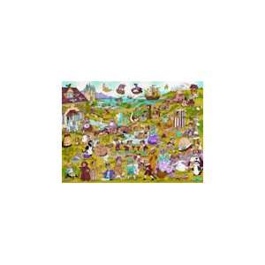  Fairy Tales   100 Large Pieces Jigsaw Puzzle: Toys & Games