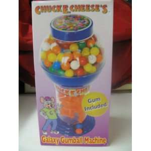  Chuck E. Cheeses Galaxy Gumball Machine Toys & Games