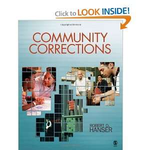  Community Corrections [Paperback]: Robert D. Hanser: Books