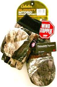   Windstopper Gloves Mossy Oak Treestand Glomitt S,M,L,XL, 2XL  