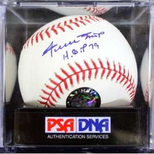 Autographed Willie Mays Baseball   with hof 79 Inscription 