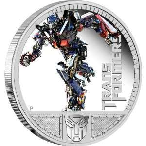 2011 1$ 1Oz Silver Coin Limited Collector Edition Box Set Transformers 