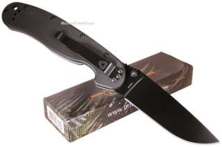 Ontario RAT 1 Black AUS 8 Folding Pocket Knife Fine NIB  